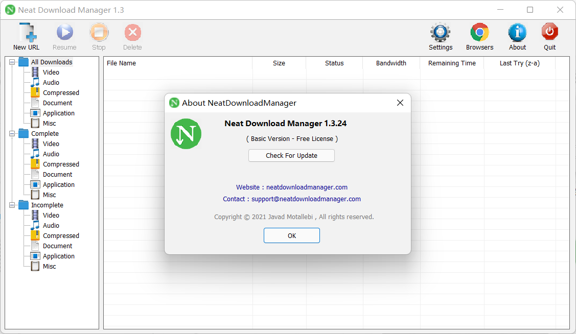 Neat Download Manager 1.3.24【英文版官方原版】插图